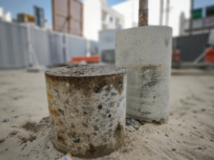 Beam core cutting