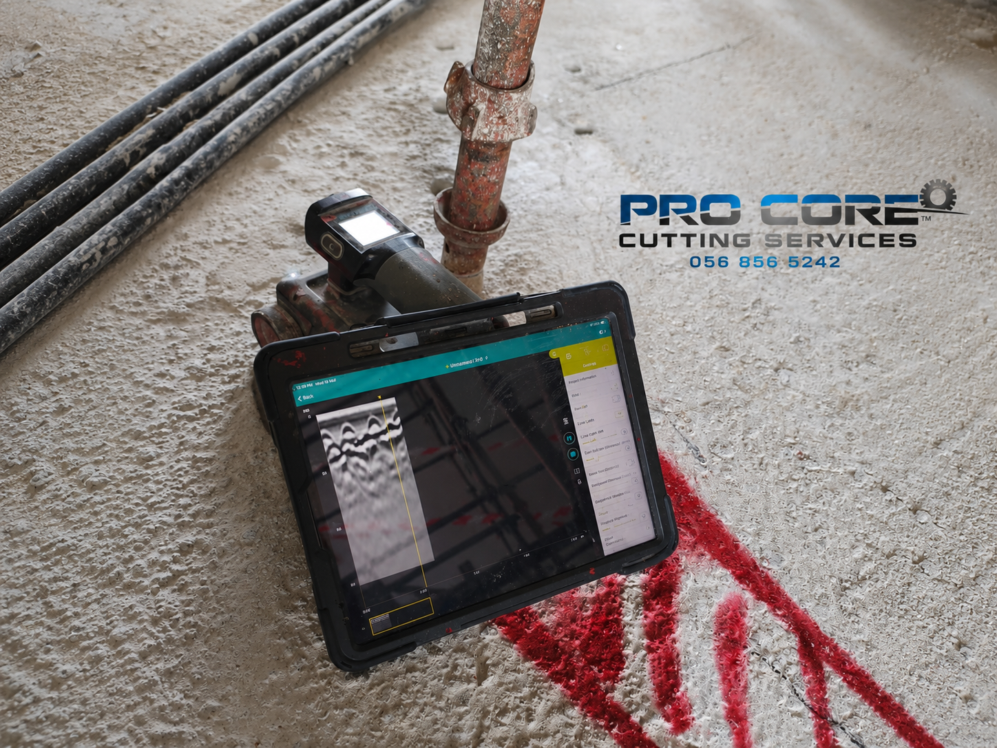 concrete scanning al furjan dubai